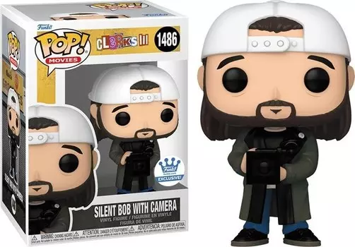 Funko POP Clerks III 1486 Silent BOB с камерой, специальное издание Funko POP!