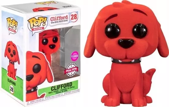 Funko POP Clifford the Big RedDog 28 Клиффорд стайка, специальное издание Funko POP!
