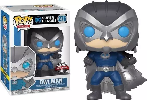 Funko POP DC Super Heroes 276 Owlman, специальное издание Funko POP!