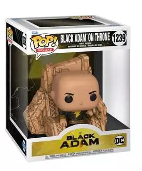 Funko POP! Делюкс, Коллекционная фигурка, Черный Адам, Черный Адам на троне