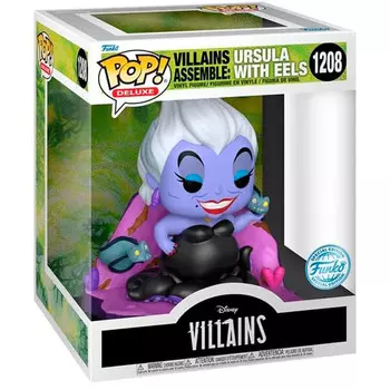 Funko POP Deluxe Villains 1208 Злодеи в сборе: Урсула с угрями, специальное издание Funko POP!