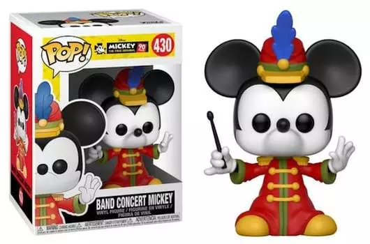 Funko POP! Дисней, Коллекционная фигурка, 90-летие Микки, Концерт группы Микки