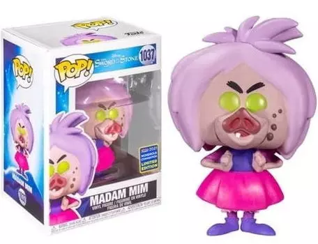 Funko POP! Дисней, коллекционная фигурка, Меч в камне, Мадам Мим