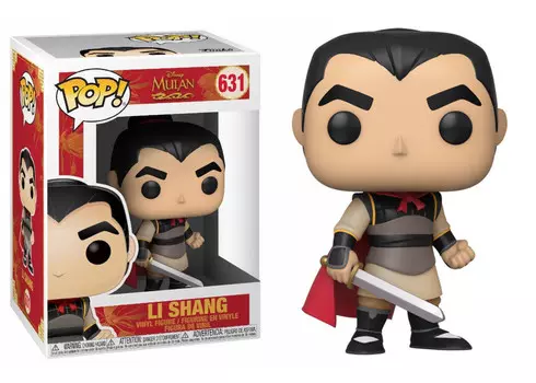 Funko POP! Дисней, коллекционная фигурка, Мулан, Ли Шан, 631