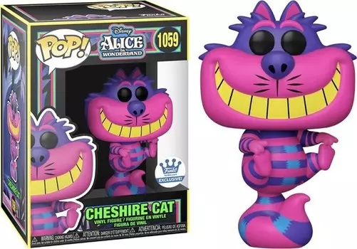 Funko POP Disney Алиса в стране чудес 1059 Чеширский кот Blacklight Special Edition Funko POP!