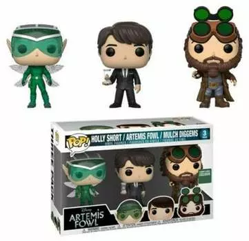 Funko POP! Disney Artemis Fowl Holly Mulch 3Pak Inna marka