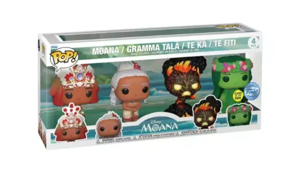 Funko - Pop! Disney Moana Виниловая упаковка, 4 шт