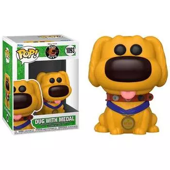 Funko POP! Disney Pixar, коллекционная фигурка, Dug Days, Dug with Medal