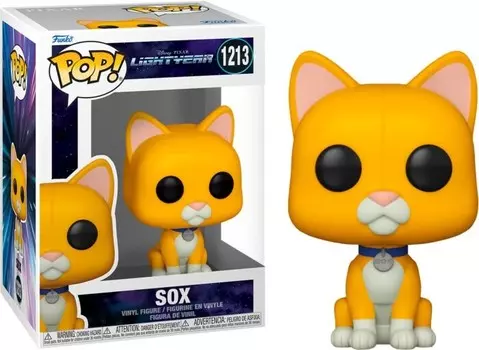 Funko POP! Disney Pixar, коллекционная фигурка, Лайтер, Сокс, 1213