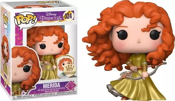 Funko POP Disney Princess 324 Merida металлик, специальная серия Funko POP!