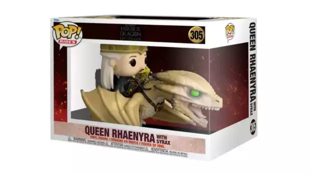 Funko - Pop! Дом Дракона – Рейнира с Поездкой на Сираксе