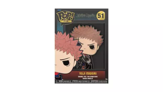 Funko - Pop! Дзюдзюцу Кайсен ПОП! ПИН-код Yuji Itadori, ассорти, 1 шт