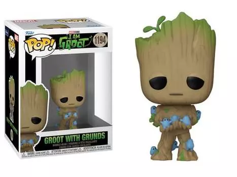 Funko POP, фигурка Marvel: IAG Groot с Grunds