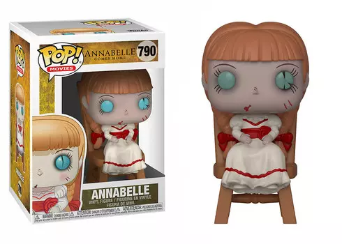 Funko POP! Фильмы, коллекционная фигурка, Аннабель в кресле, 790 г.