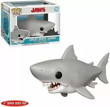 Funko POP! Фильмы, коллекционная фигурка, Челюсти, Большая Белая Акула