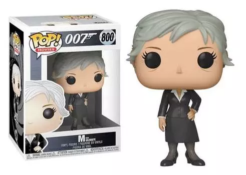Funko POP! Фильмы, коллекционная фигурка, Джеймс Бонд 007, М