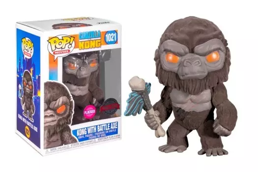 Funko POP! Фильмы, коллекционная фигурка, Конг против Годзиллы, Конг с боевым топором, 1021