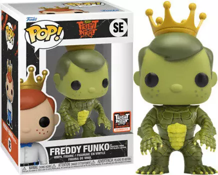 Funko POP Fright Night SE Фредди Фанко в роли существа из специального выпуска Black Lagon Funko POP!