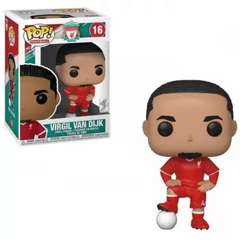 Funko POP! Футбол, коллекционная фигурка, футбольный клуб «Ливерпуль», Вирджил Ван Дейк, 16 лет