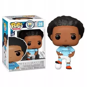 Funko POP! Футбол, коллекционная фигурка, Манчестер, Лерой Сане, 28 лет.