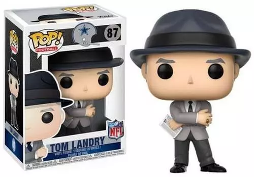 Funko POP! Футбол, коллекционная фигурка, Том Лэндри, 87 лет.