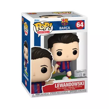 Funko POP! Футбол, коллекционная статуэтка, ФК Барселона, Роберт Левандовски, 64 года.