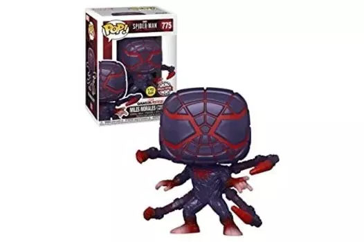 Funko POP! Gamerverse Spider-Man Miles Morales #775 — Майлз Моралес [Программируемый костюм GITD] Эксклюзив
