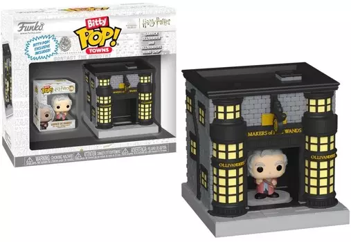 Funko POP! Гарри Поттер Битти Таун Гаррик Олливандер и палочка Олливандера