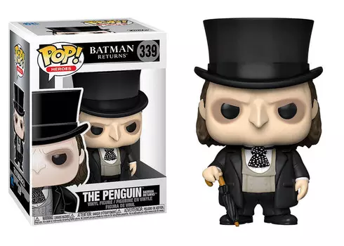 Funko POP! Герои, коллекционная фигурка, Бэтмен, Пингвин, 339