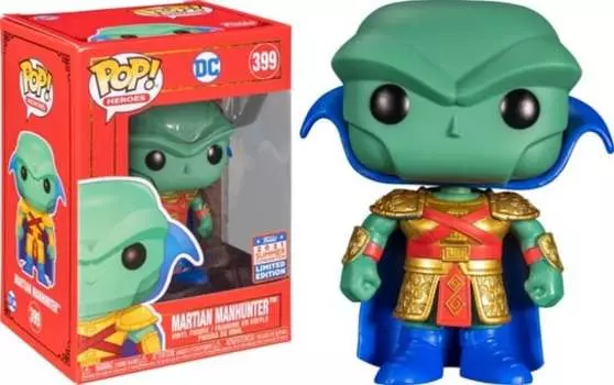 Funko POP! Герои, коллекционная фигурка, округ Колумбия, Марсианский Охотник