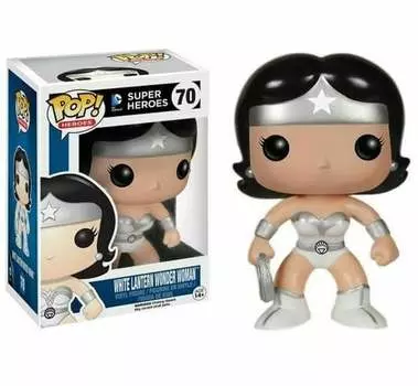 Funko POP! Герои, коллекционная фигурка, Супергерои, Чудо-женщина Белый Фонарь