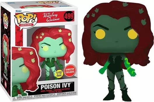Funko POP Harley Quinn 499 Poison IVY Glow Special Edition Inna marka