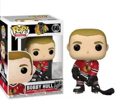 Funko POP! Хоккей, коллекционная фигурка, Блэкхокс, Бобби Халл, 66 лет.