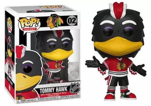 Funko POP! Хоккей, коллекционная фигурка, Блэкхокс, Томми Хок