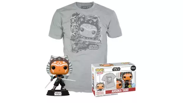 Funko - Pop! И футболка Асока Тано (Светится в темноте) Размер L из Звездных войн