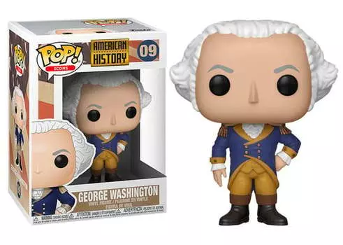 Funko POP! Иконы, коллекционная статуэтка, История Америки, Джордж Вашингтон