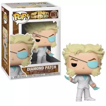Funko POP! Infinity Warps, коллекционная фигурка, Marvel, Diamond Patch