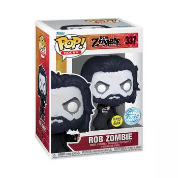 Funko POP! Камни, коллекционная фигурка, Роб Зомби, Эксклюзив, Свечение