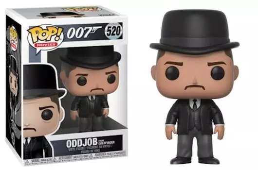 Funko POP! Кино, коллекционная фигурка, Джеймс Бонд 007, Одджоб