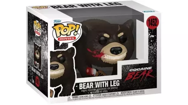 Funko - Pop! Кокаиновый медведь Медведь с ногой (поврежден в бою), винил