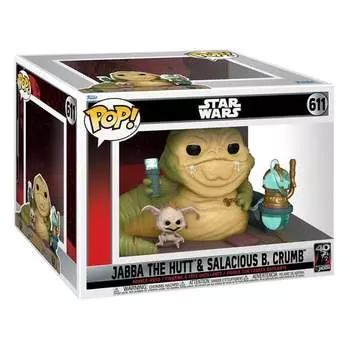Funko POP! Коллекционная фигурка Делюкс, «Звездные войны», Джабба Хатт Салациус Б. Крамб