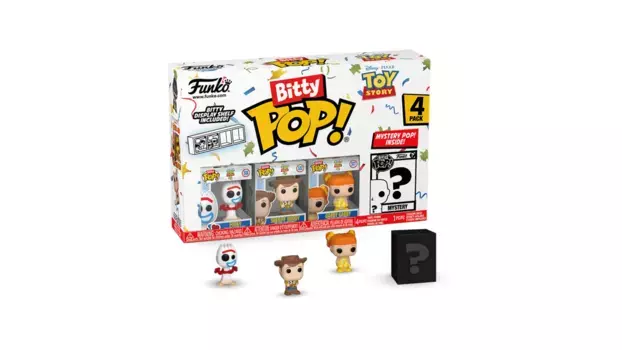 Funko - Pop! Крошечный ПОП! История игрушек 4 шт в упаковке, 1 шт, в ассортименте