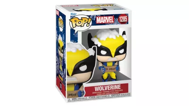 Funko - Pop! Marvel Comics Росомаха с праздничной виниловой табличкой