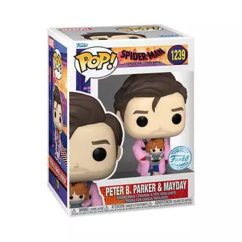 Funko POP! Marvel, коллекционная фигурка, Человек-Паук, Питер Б. Паркер и Мэйдэй