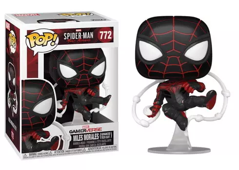 Funko POP! Marvel, коллекционная фигурка, Человек-Паук, Майлз Моралес, 772