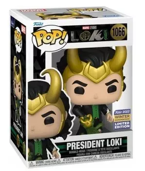 Funko POP! Marvel, коллекционная фигурка, Локи, Президент, ограниченный выпуск