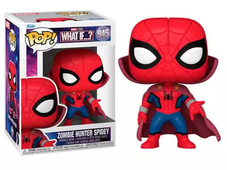 Funko POP! Marvel What If...?, коллекционная фигурка, Паук-охотник на зомби