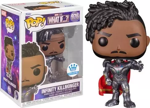 Funko POP! Marvel What If...?, коллекционная фигурка, Infinity Killmonger