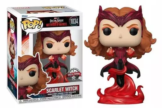 Funko POP! Марвел, коллекционная фигурка, Алая Ведьма, Специальное издание