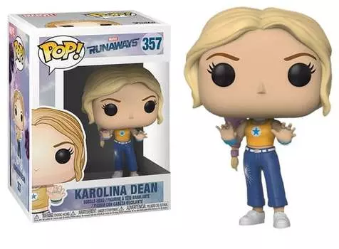 Funko POP! Марвел, коллекционная фигурка, Беглецы, Каролина Дин